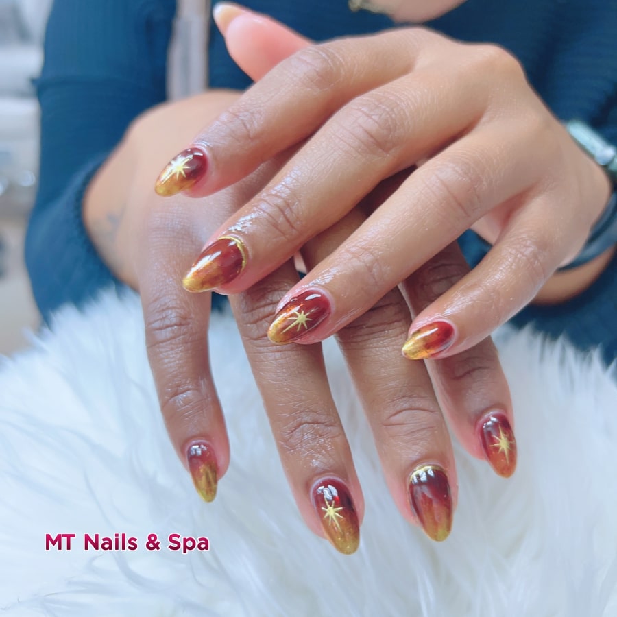 Winter Nails at MT Nails & Spa